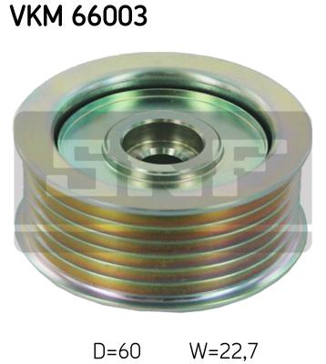 Rolka prowadząca paska osprzętu SKF VKM 66003