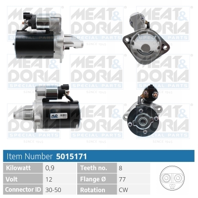 Rozrusznik MEAT & DORIA 5015171