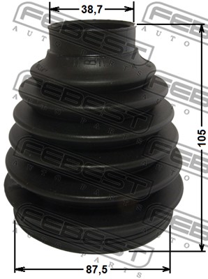 Osłona przegubu FEBEST 2517-C5II