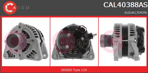 Alternator CASCO CAL40388AS