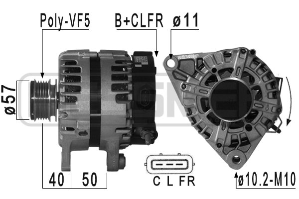 Alternator ERA 210942