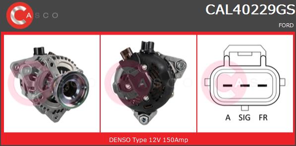Alternator CASCO CAL40229GS