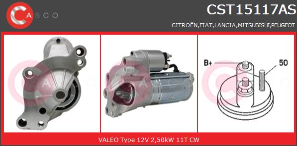 Rozrusznik CASCO CST15117AS