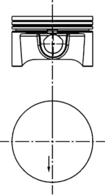 Tłok KOLBENSCHMIDT 40388600