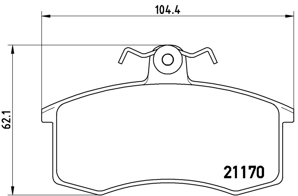 Klocki hamulcowe BREMBO P 41 003X