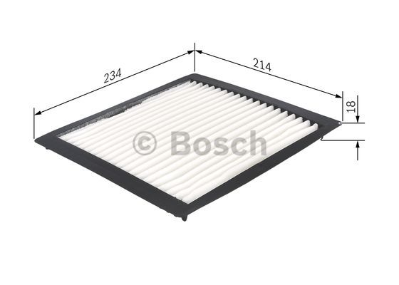 Filtr kabinowy BOSCH 1 987 432 263