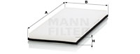 Filtr kabinowy MANN-FILTER CU 49 002