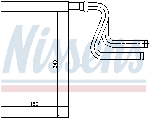 Nagrzewnica NISSENS 71745