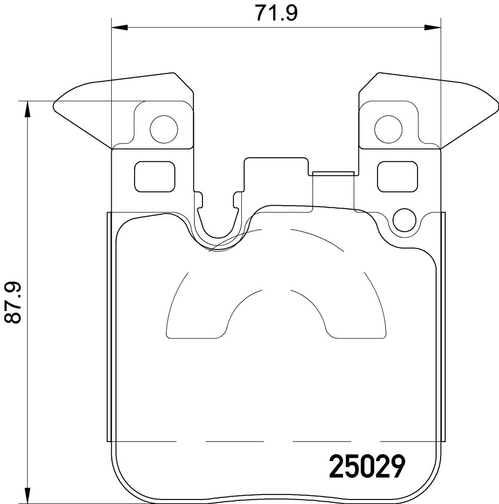 Klocki hamulcowe BREMBO P 06 087X