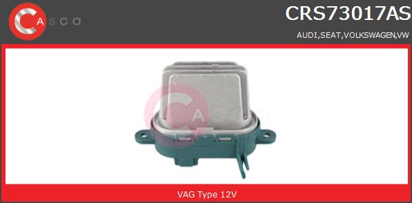 Opornik wentylatora CASCO CRS73017AS