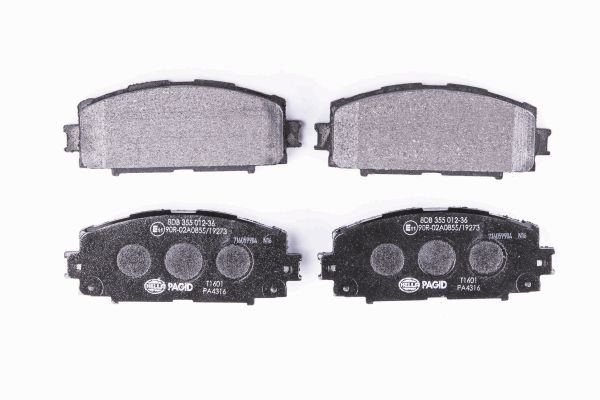 Klocki hamulcowe HELLA 8DB 355 012-361