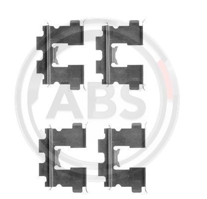 Zestaw akcesoriów montażowych  klocków hamulcowych A.B.S. 1163Q