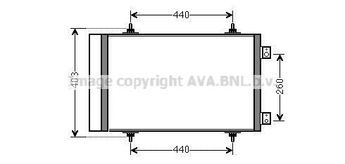 Skraplacz klimatyzacji AVA QUALITY COOLING CNA5263D