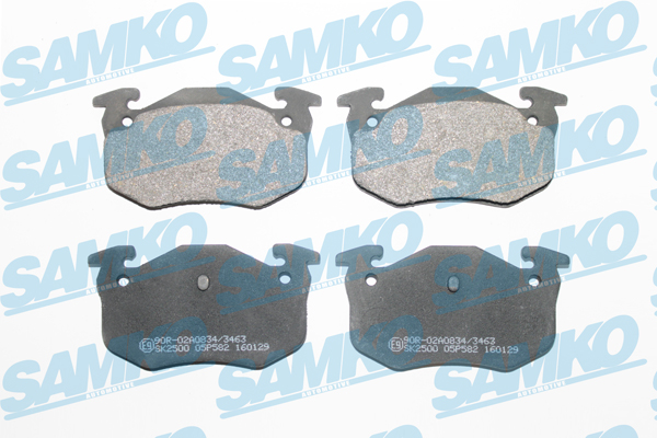Klocki hamulcowe SAMKO 5SP582