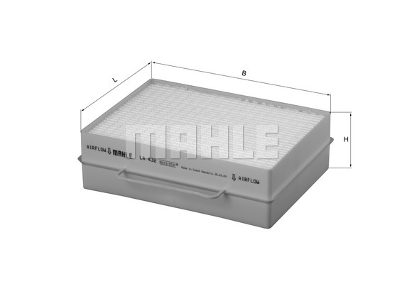 Filtr kabinowy KNECHT LA 432