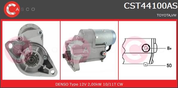 Rozrusznik CASCO CST44100AS