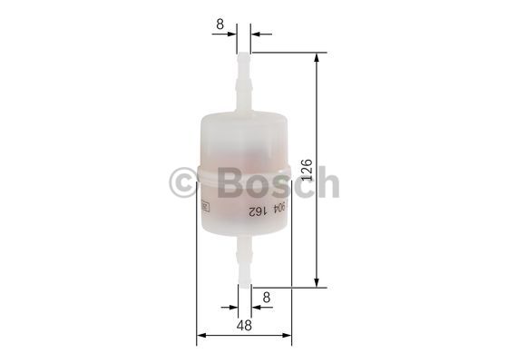 Filtr paliwa BOSCH 0 450 904 162
