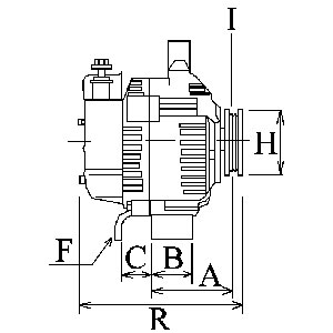 Alternator HC-CARGO 116492