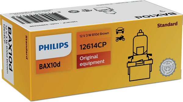 Żarówka oświetlenia przyrządów PHILIPS 12614CP