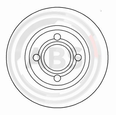 Tarcza hamulcowa A.B.S. 16202