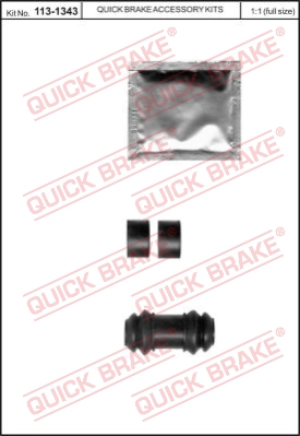 Zestaw naprawczy zacisk hamulcowy QUICK BRAKE 113-1343