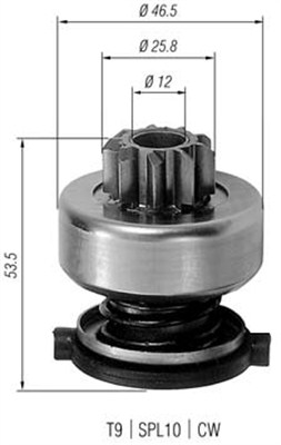 Bendiks rozrusznika MAGNETI MARELLI 940113020226