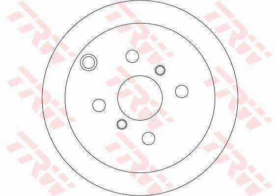 Tarcza hamulcowa TRW DF4335