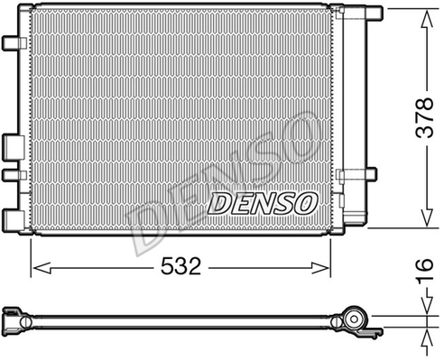 Skraplacz klimatyzacji DENSO DCN41005