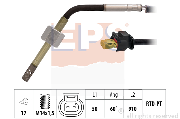 Czujnik temperatury spalin EPS 1.220.083