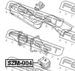 Poduszka silnika FEBEST SZM-004