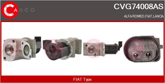 Zawór EGR CASCO CVG74008AS