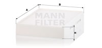 Filtr kabinowy MANN-FILTER CU 28 016