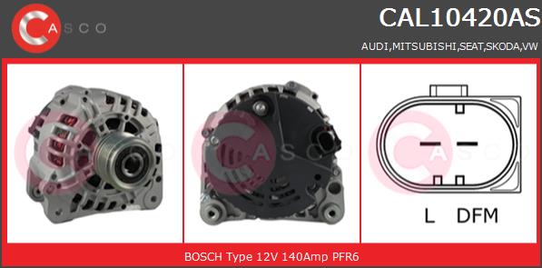 Alternator CASCO CAL10420AS