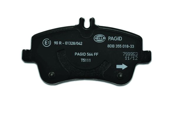 Klocki hamulcowe HELLA 8DB 355 018-331