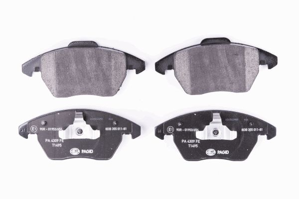 Klocki hamulcowe HELLA 8DB 355 011-811