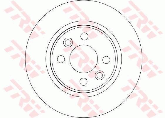 Tarcza hamulcowa TRW DF4381