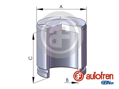 Tłoczek zacisku hamulcowego AUTOFREN SEINSA D025763