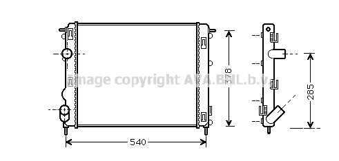 Chłodnica AVA QUALITY COOLING RTA2269