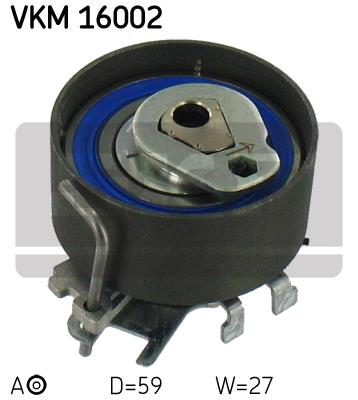 Rolka napinacza paska rozrządu SKF VKM 16002