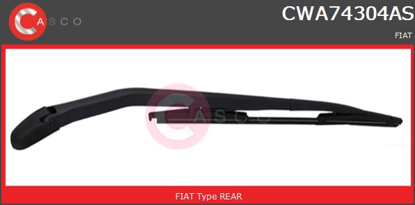Ramię wycieraczki CASCO CWA74304AS