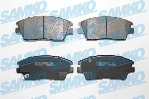 Klocki hamulcowe SAMKO 5SP2052
