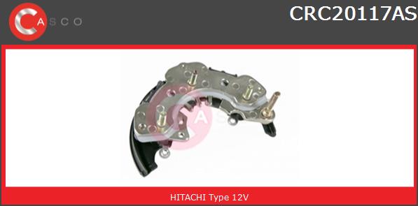 Mostek prostowniczy alternatora CASCO CRC20117AS
