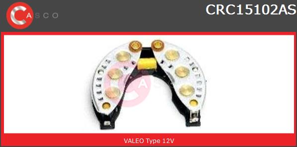 Mostek prostowniczy alternatora CASCO CRC15102AS