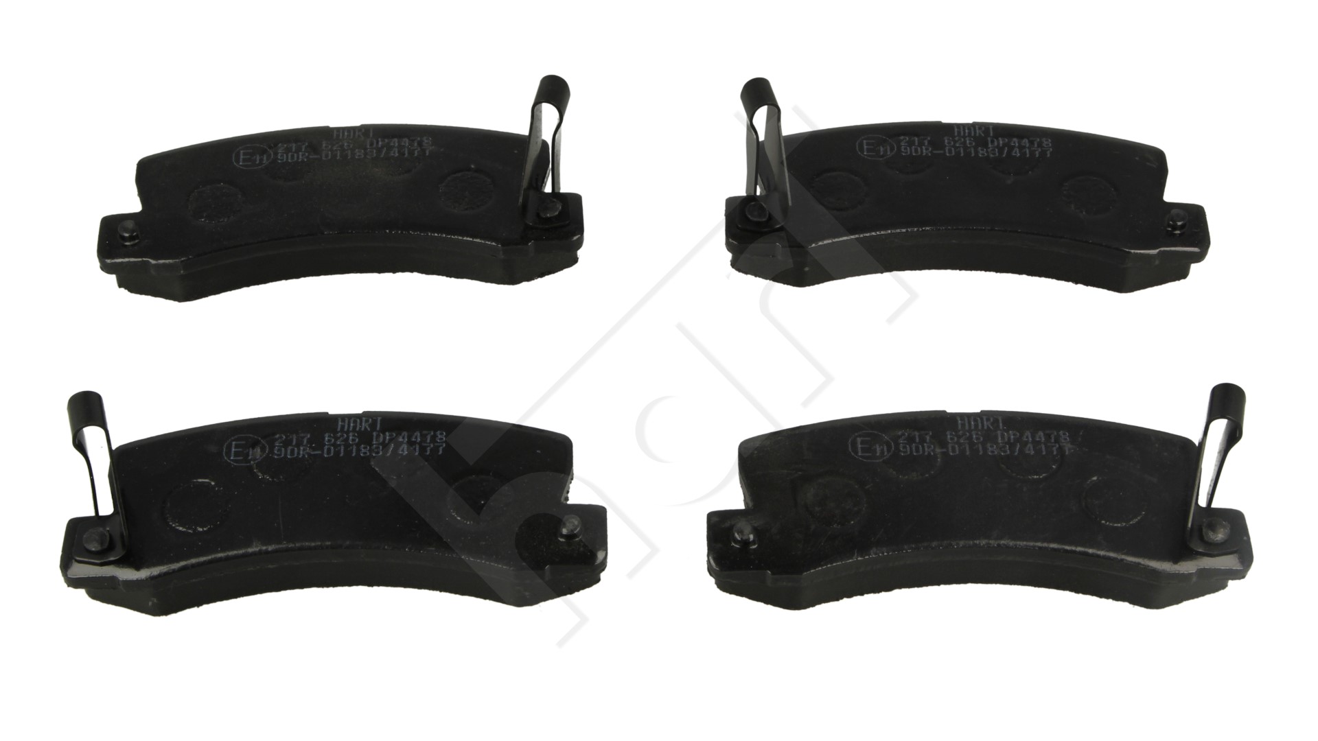 Klocki hamulcowe HART 217 626