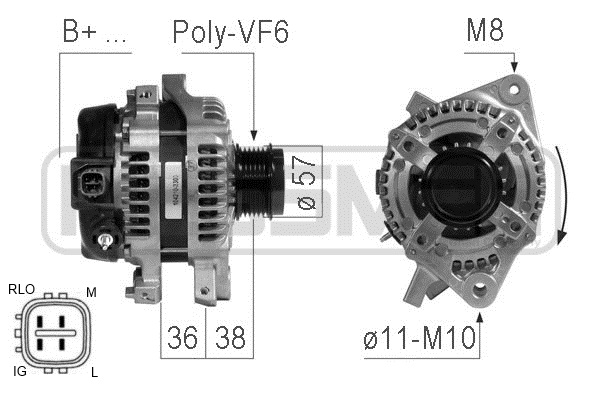 Alternator ERA 210765A