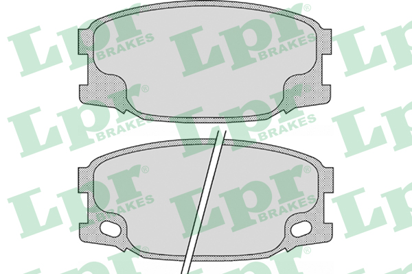 Klocki hamulcowe LPR 05P893