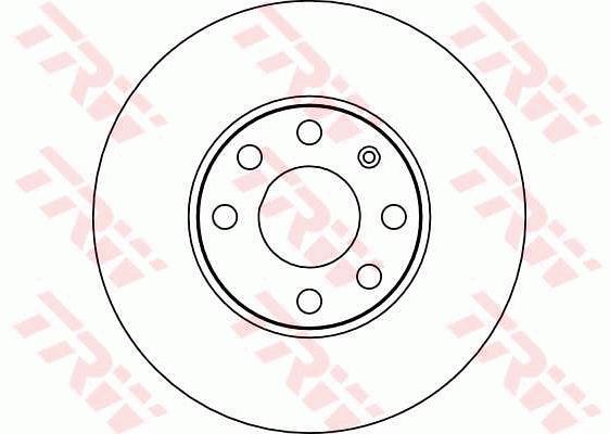 Tarcza hamulcowa TRW DF4042