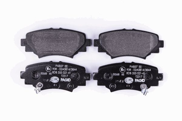 Klocki hamulcowe HELLA 8DB 355 021-411
