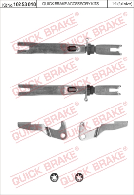 Regulacja szczęk hamulcowych QUICK BRAKE 102 53 010