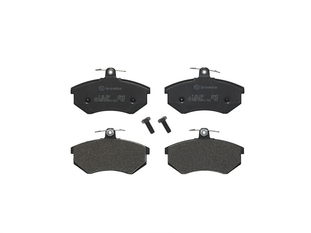 Klocki hamulcowe BREMBO P 85 092